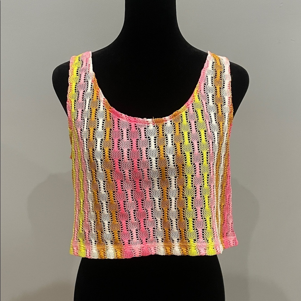Colorful Striped Women's Tank Top